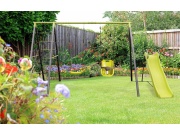 G21 Houpačka  plastový sedák zelený, 2 ks