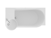 Ravak Umývadlo ARC 83/43 P, s otvorom pre batériu, bez prepadu