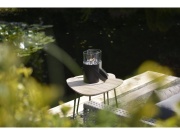 COSI Plynová lucerna - typ Cosiscoop Original - černá/kouřové sklo