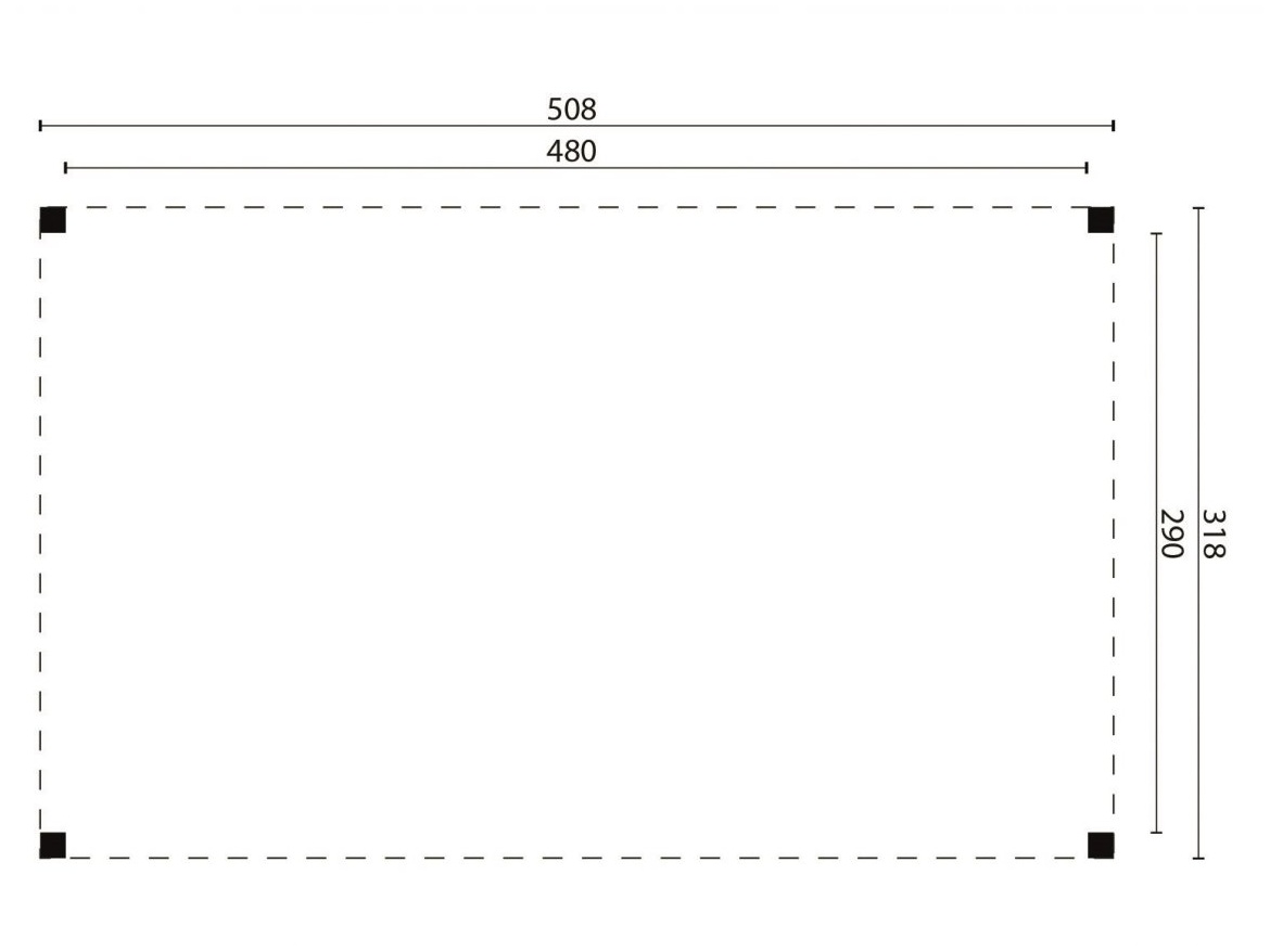 Tuindeco DIY curtainsider construction Red Class