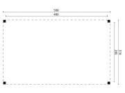 Tuindeco DIY curtainsider construction Red Class