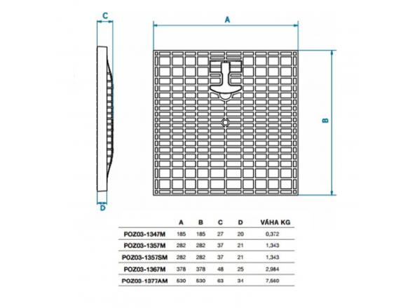Fogantyús reszelő Covernit Rošt s madlem