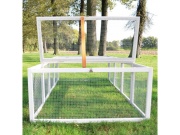 Scobax Dřevěný výběh pro králíky - bílý