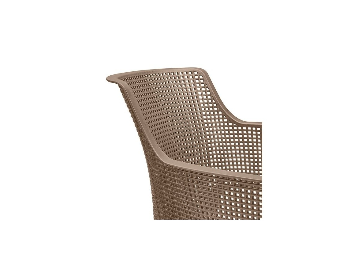 Keter Zahradní židle Keter Elisa - 57,7 x 62,5 x 79 cm - cappuccino