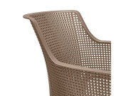 Keter Zahradní židle Keter Elisa - 57,7 x 62,5 x 79 cm - cappuccino
