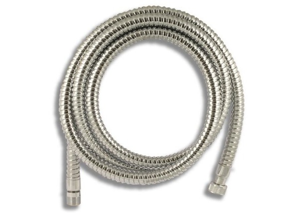 Novaservis Vanová hadice 200 cm,  3/8" - M15×1, chrom,  H/0045,0