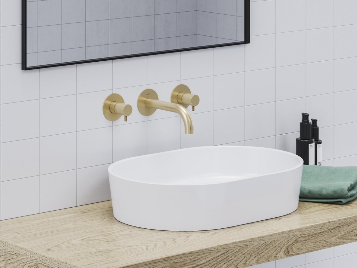 Ravak ES 019.60RGB.O1 Umývadlová podomietková batéria, Rose Gold Brushed