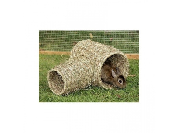 Scobax Domek pro králíky - tunel z trávy