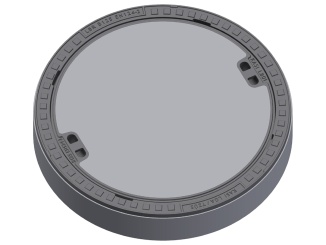 Kasi aknafedelek –  Poklop KBB01 B125, Ø 610 mm