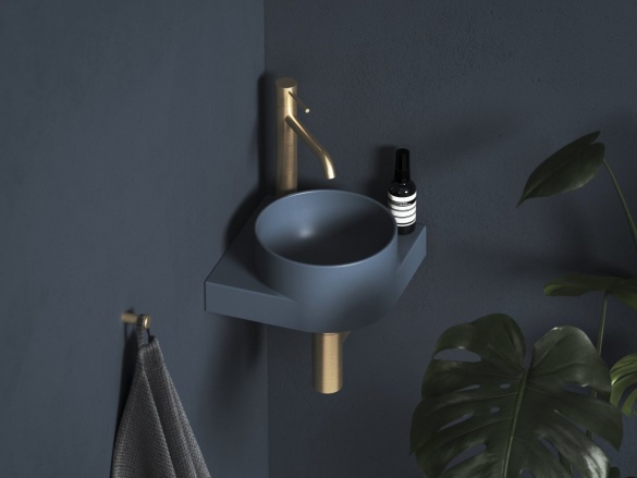 Ravak Umyvadlový sifon, černá