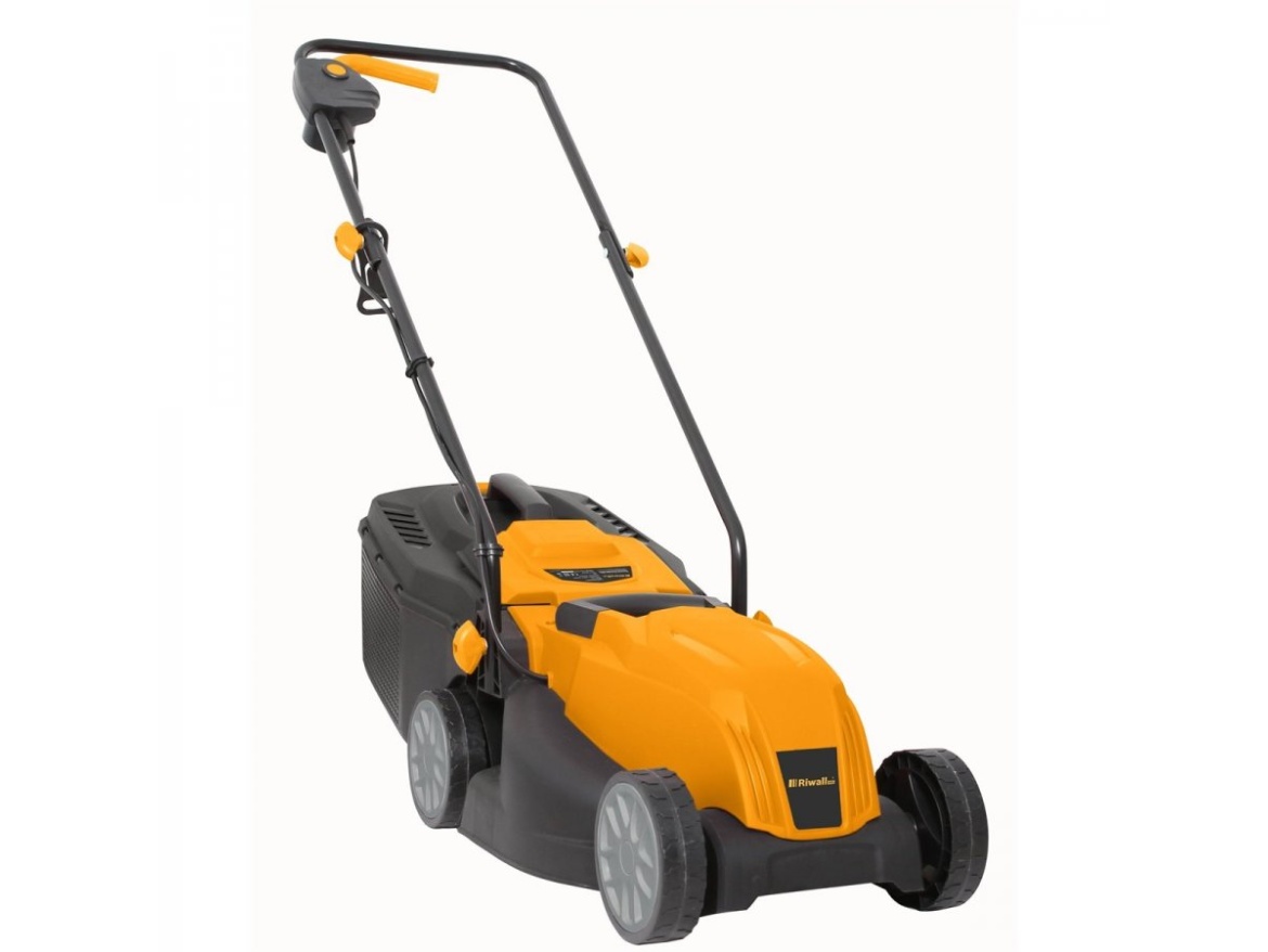 Travní sekačka s elektrickým motorem 2 v 1 Riwall PRO REM 3211