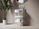 Ravak Konstrukce pod umyvadlo CS Yard 80, Alabaster Pink