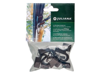 Skleněné –  Juliana Závěsné háčky