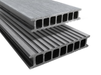 Dosky –  Deceuninck Twinson Terrace 6000 mm, světle šedá