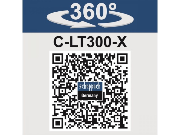 Aku 20 V IXES vyžínač (bez baterie a nabíječky) Scheppach C-LT300-X