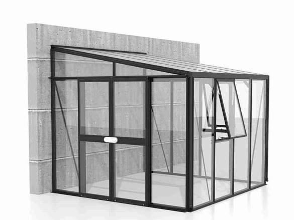 Skleník k stene Vitavia Athena