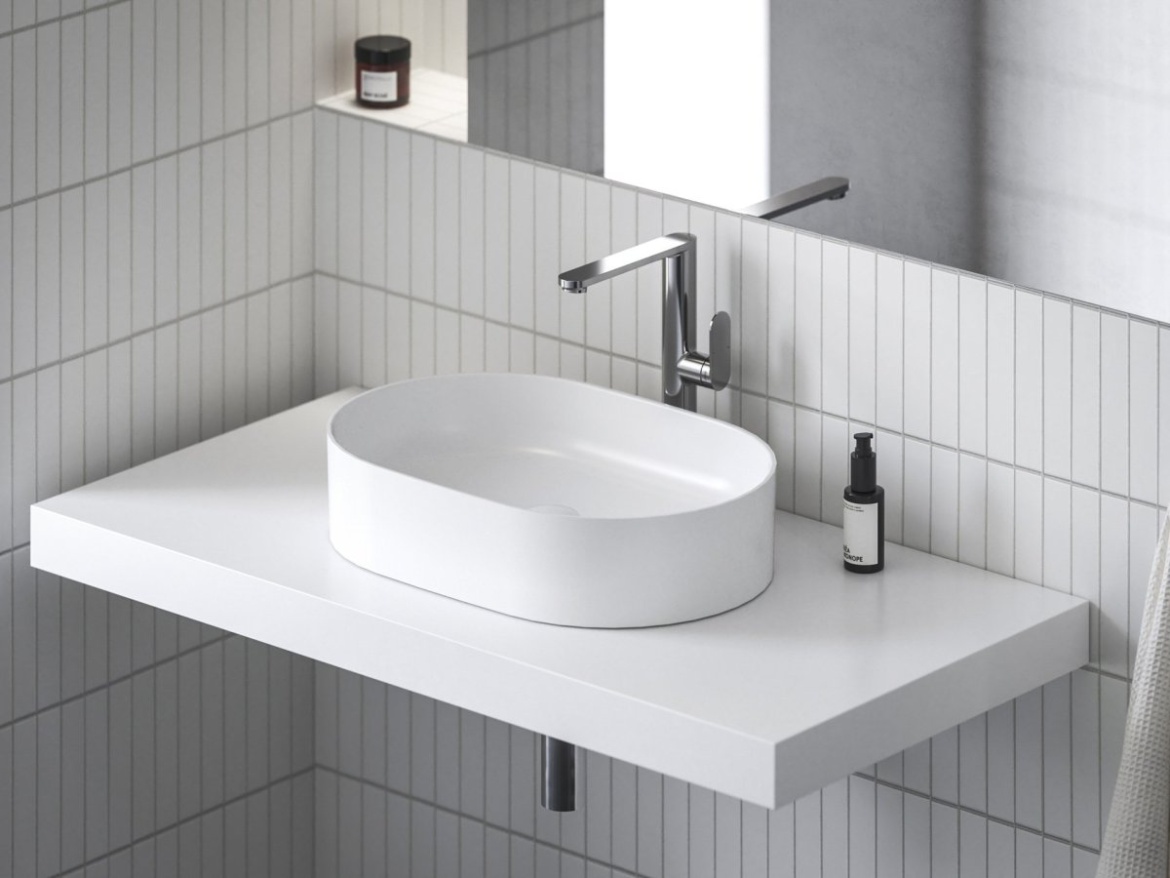 Ravak CR II 015.02CR Umyvadlová stojánková baterie 300 mm bez výpusti, chrom