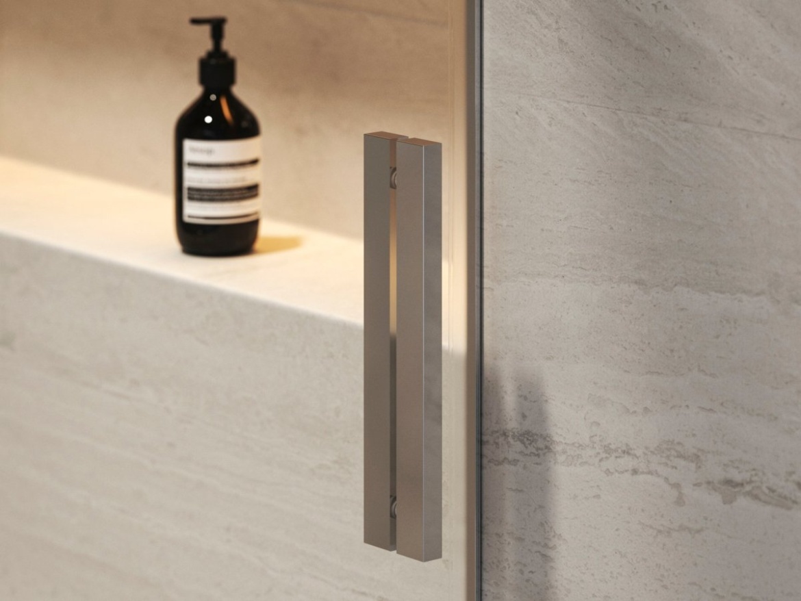 Ravak RODP2 120, čierna+transparent