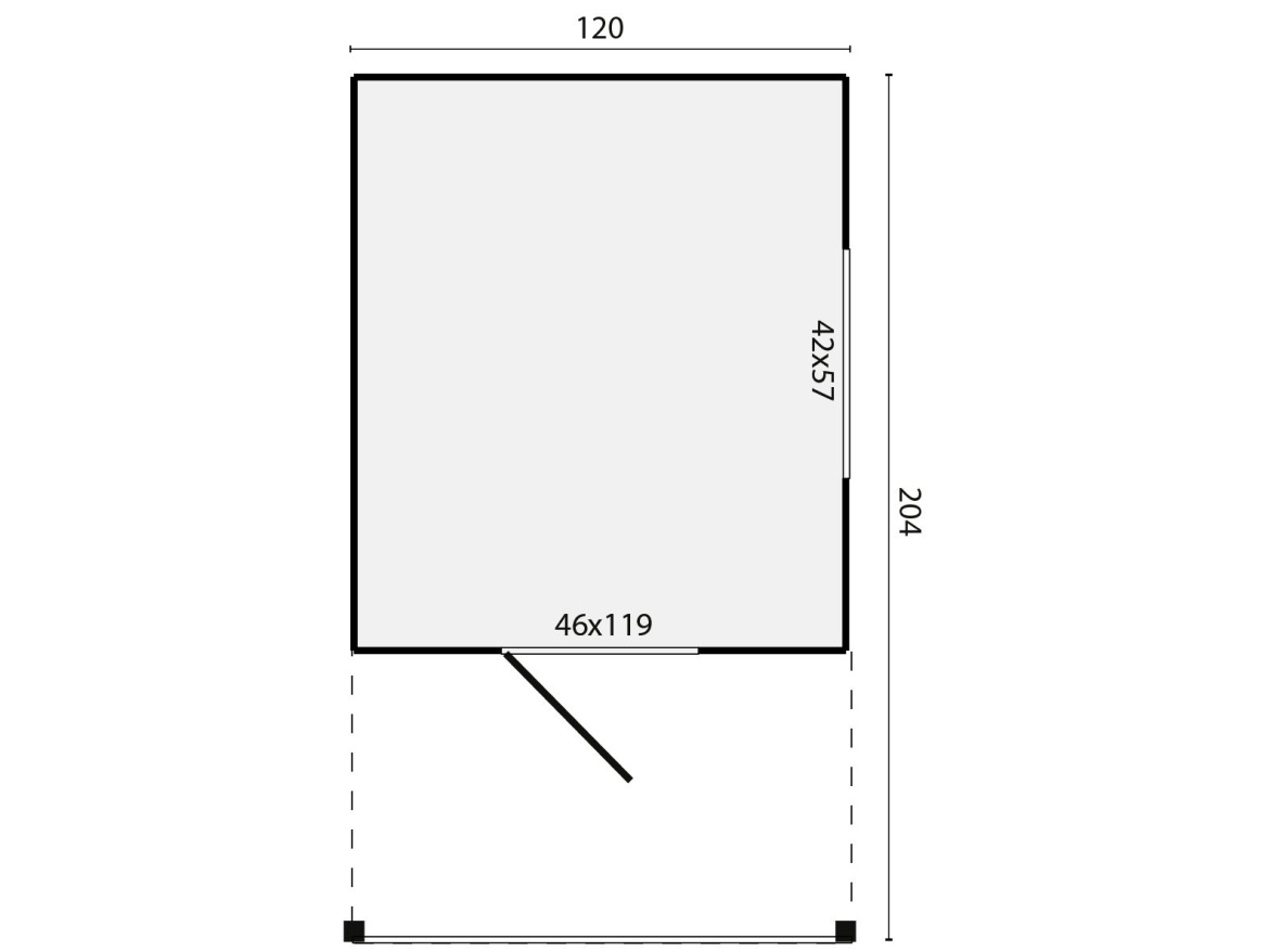 Gyermekeknek játszótér a kertben Tuindeco Voldemort