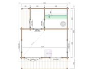 Sauna Tuindeco Kokkola 70