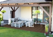 G21 WPC dlaždice  Palmyra, Indický teak, balení 1 m2