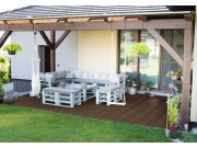 G21 WPC dlaždice  Palmyra, Indický teak, balení 1 m2