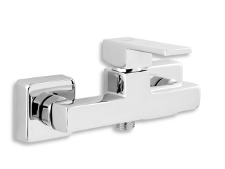 Vodovodní baterie – Novaservis Sprchová baterie Titania Cube 150 mm, chrom, nástěnná, bez příslušenství, 98860/1,0