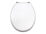WC sedátka, záchodová prkna Schütte EASY CLIP bílé | Duroplast, Soft Close