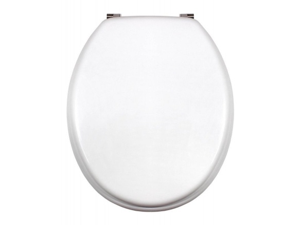 WC sedátka, záchodová prkna Schütte EASY CLIP bílé | Duroplast, Soft Close