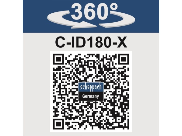 Aku 20 V IXES rázový uťahovák (bez batérie a nabíjačky) Scheppach C-ID180-X