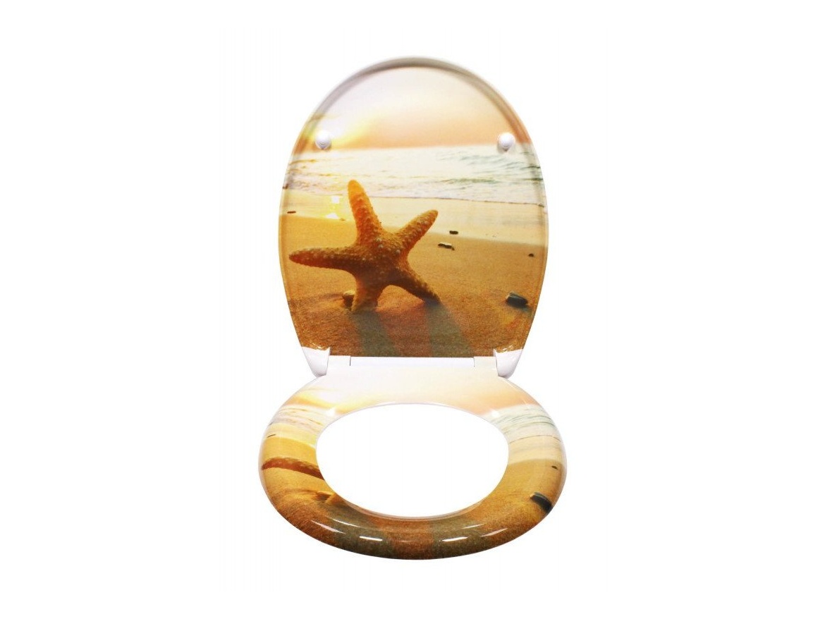 WC sedátka, záchodová prkna Schütte SEA STAR | Duroplast, Soft Close