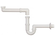 Příslušenství k drtičům EcoMaster Trubkový sifon 6/4" x 40 pro drtič