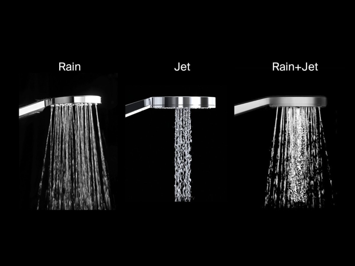 Ravak 961.00CR Ručná sprcha, 3 funkcie, chróm