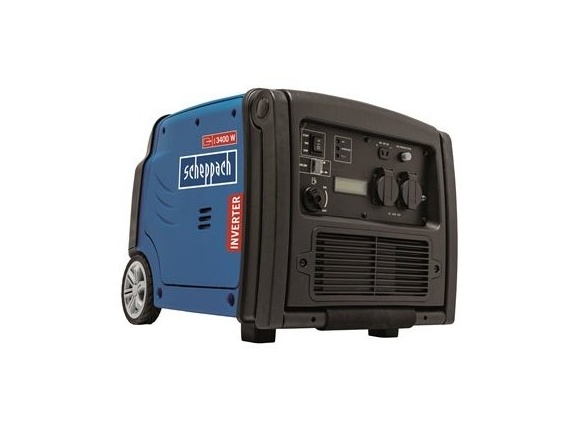Invertorová elektrocentrála 3400 W s dálkovým ovládáním Scheppach SG 3400i