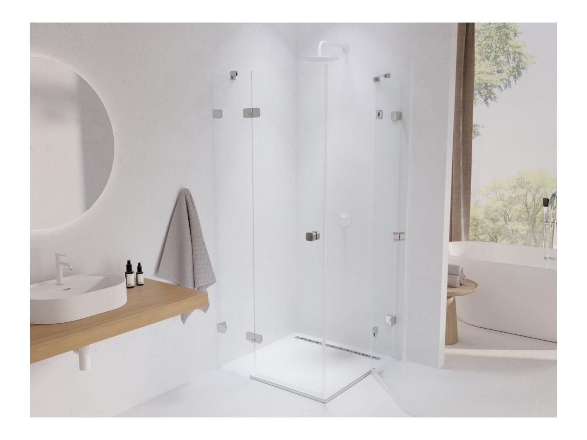 Ravak BSRV4 90x90, chróm+transparent