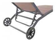 Home & Garden Zahradní lehátko Ibiza Alu Taupe / Grey