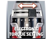 Aku vŕtačka Einhell TE-CD 18 Li E-Solo Expert Plus