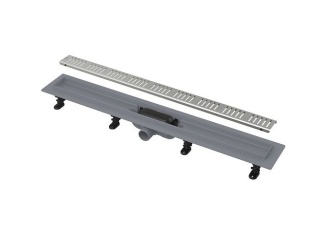Koupelna a WC –  Alcadrain Sprchový odtokový žlab APZ10 SIMPLE 650 mm,