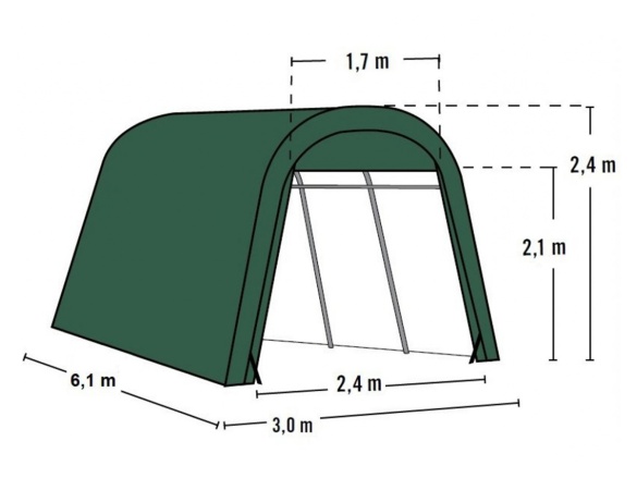 Přístřešek ShelterLogic Batto