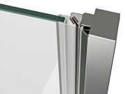 Ravak Nadstavovací profil CONPS, čierna