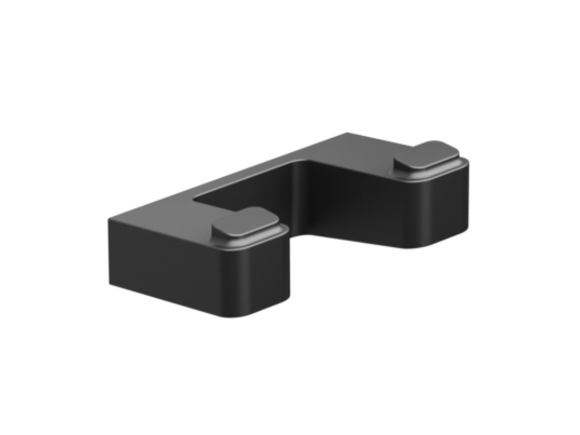 Ravak TD 100.20BL Dvojháčik, čierna