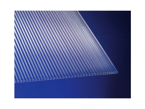 Lexan Polykarbonátová komůrková deska 10 MM ČIRÁ, 2 stěny