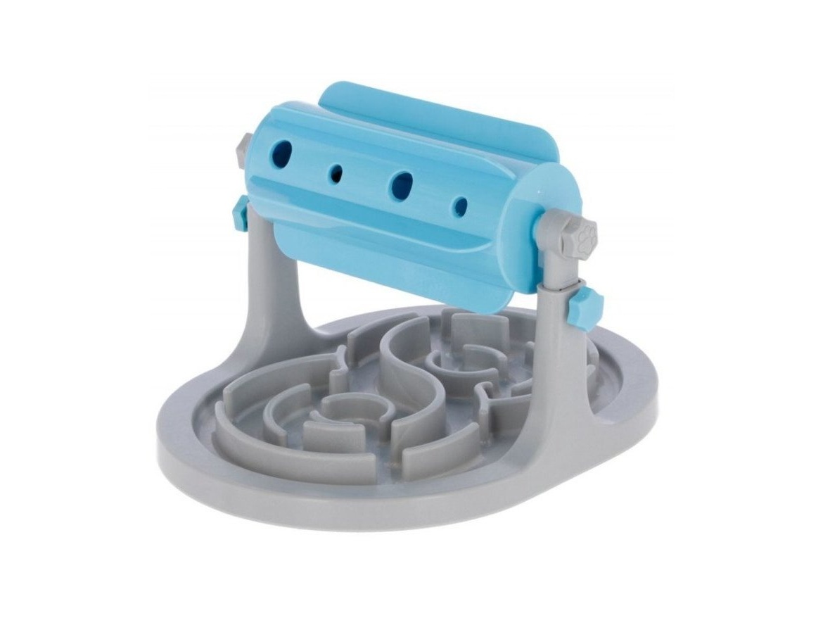 Scobax Hračka pro psy interaktivní válec na pamlsky, 27 x 32 x 20-26 cm