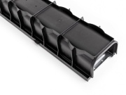 Plastový žlab s pozinkovanou mříží Gutta A15 set