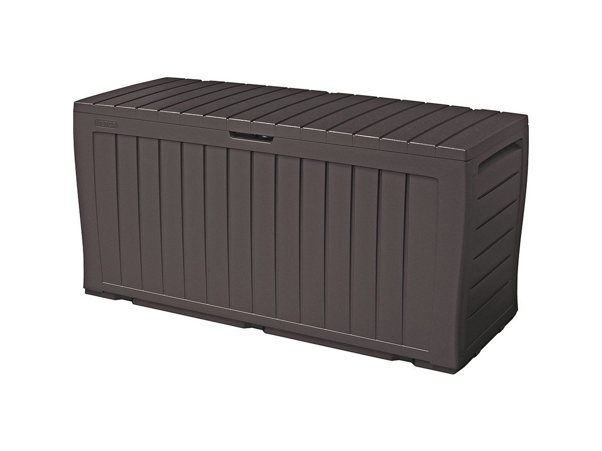 Keter Keter Marvel Plus - zahradní úložný box 270 L - 116,7 x 44,7 x 57 cm - hnědý
