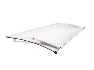 Oblé striešky –  Fine XL 205 x 142 cm strieborná / mliečna