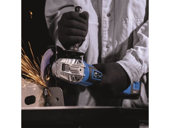 Aku 20 V IXES uhlová brúska (bez batérie a nabíjačky) Scheppach BC-AG125-X