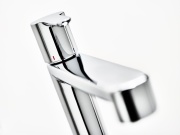 Ravak PU 015.20BLM Umývadlová batéria 322 mm bez odtokovej armatúry, čierna matná