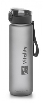 G21 Láhev  na pití, 1000 ml, šedá-zmrzlá