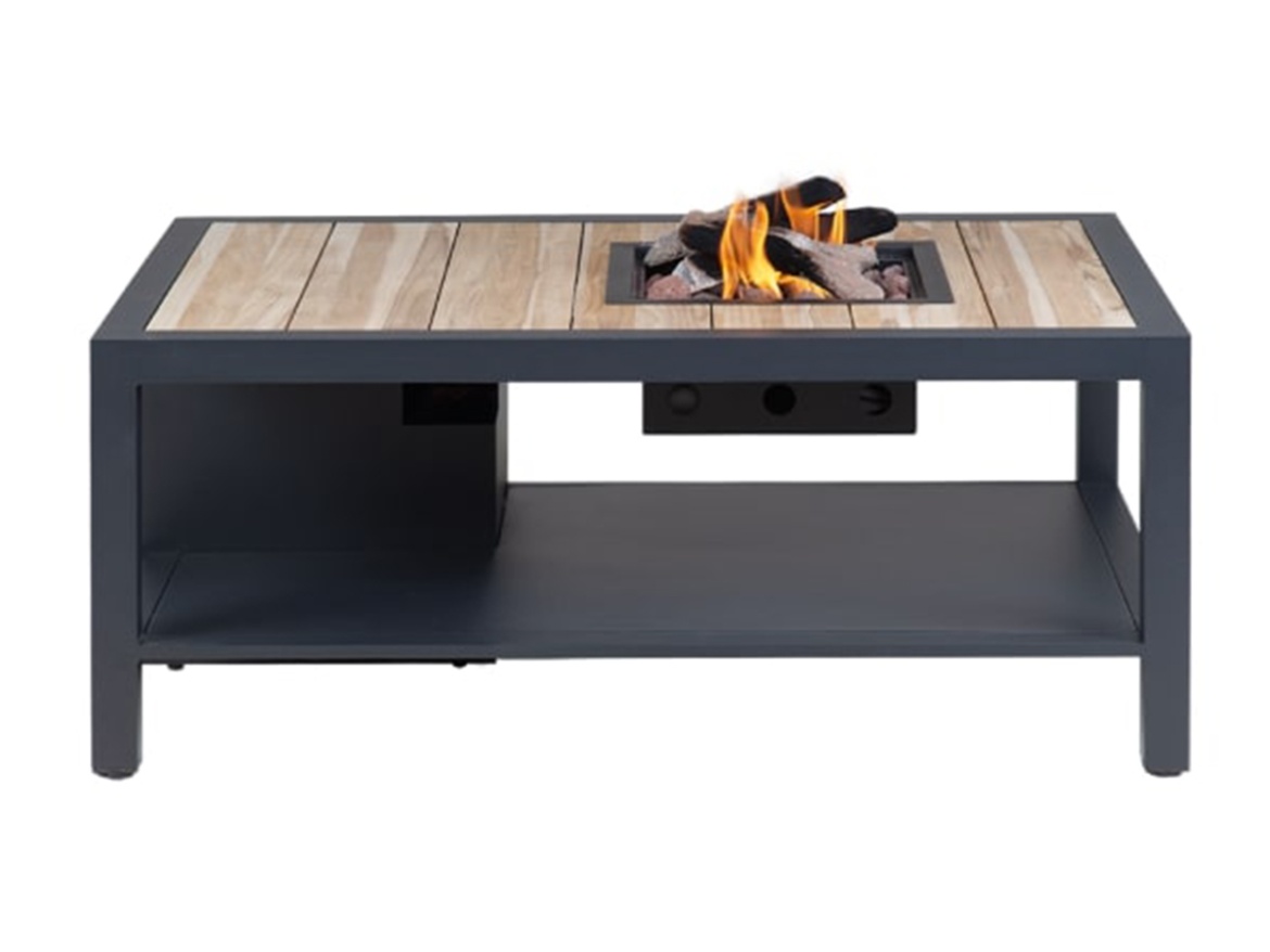 Stôl s plynovým ohniskom COSI Flow Straight